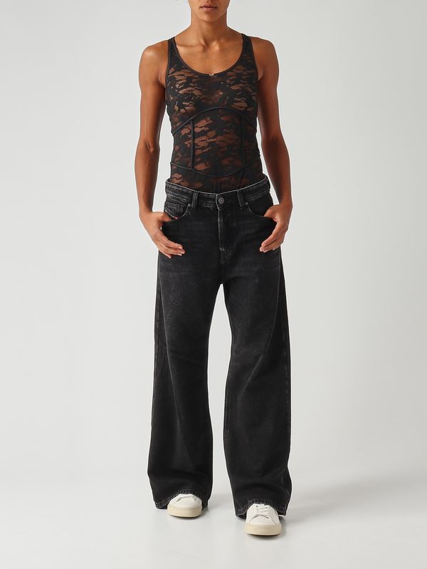 Diesel Women's 1996 D Sire L.30 jeans in a cotton blend - Black