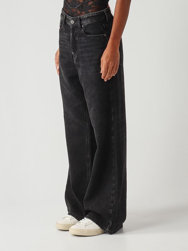 Diesel Women's 1996 D Sire L.30 jeans in a cotton blend - Black