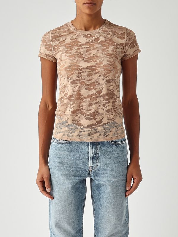 1. T-shirt femme Kasia-UTLT en tissu extensible Nues Diesel a183150drak