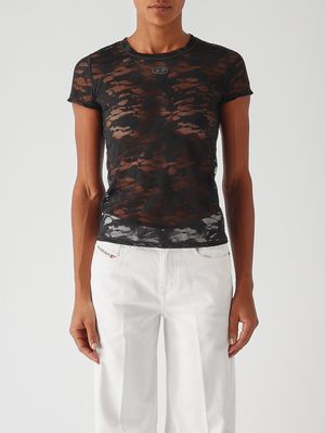 1. T-shirt femme Kasia-UTLT en tissu extensible Noir