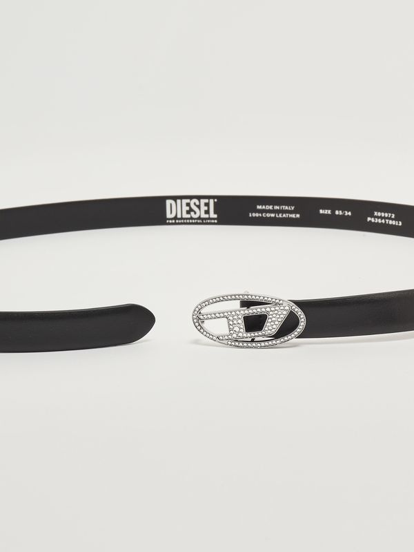 2. Ceinture femme B-1DR en cuir Noir Diesel x09972p6364
