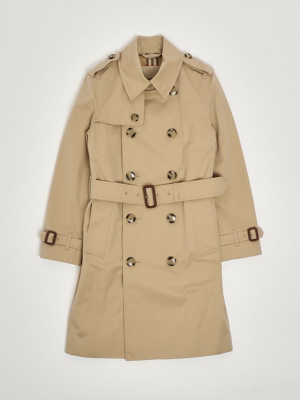 Trench para niña Mayfair de algodón Miel Burberry