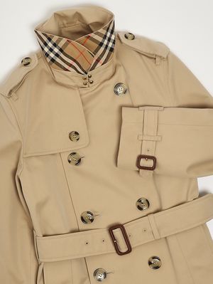 3. Trench Mayfair en coton pour fille Miel