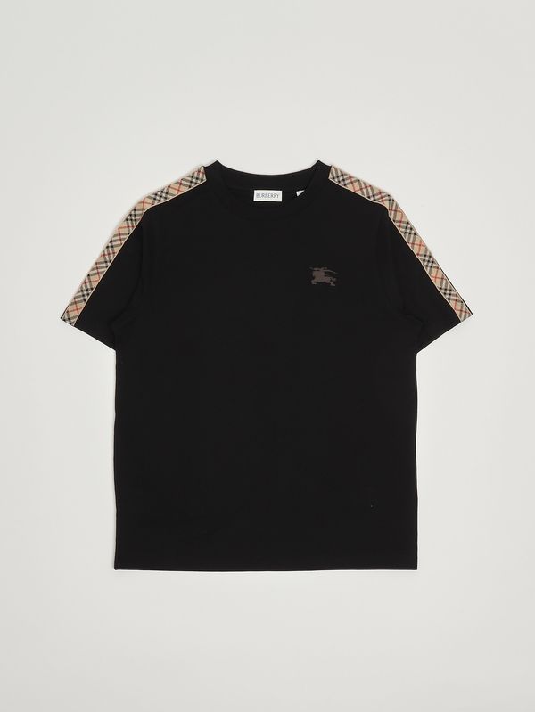 1. T-shirt enfant en coton Noir Burberry 8108033
