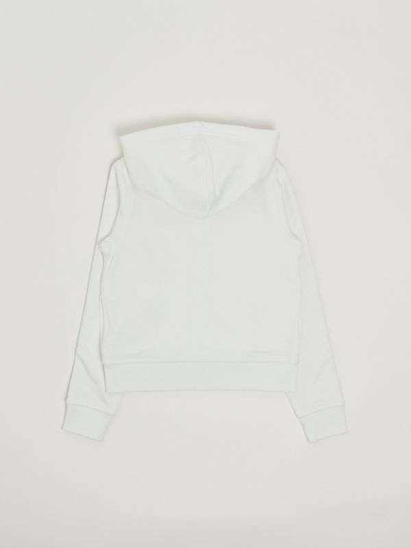 2. Sudadera de algodón para niño Blanco Burberry 8111903
