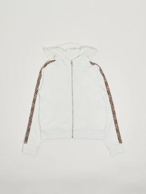 1. Sudadera de algodón para niño Blanco