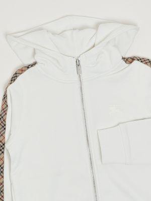 3. Sudadera de algodón para niño Blanco