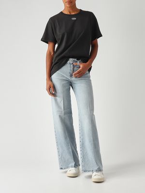 2. Women's 1978 D-Akemi L.30 jeans in stretch cotton denim Light Denim