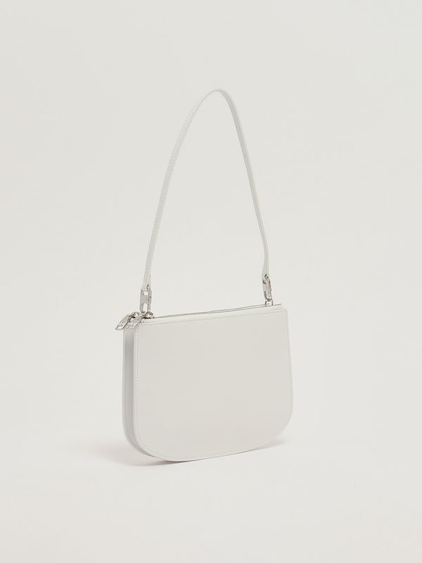 Diesel Women's 1DR Twin leather bag - White | Caposerio.com
