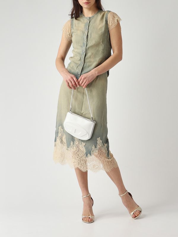 2. Sac femme 1DR Twin en cuir Blanc Diesel 10330pr818