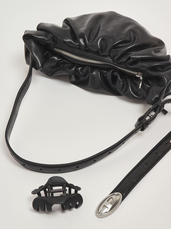 6. Borsa donna Hobo in simil pelle Nero Diesel x10479p8657