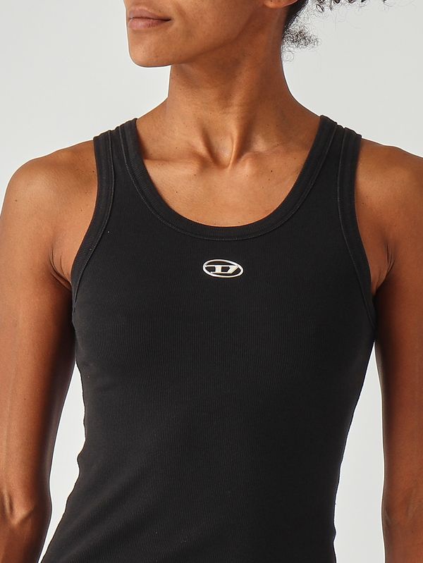 5. Haut femme T-Anki-Od en coton extensible Noir Diesel a199080jmba