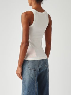 4. Women's T-Anki-Od top in stretch cotton White