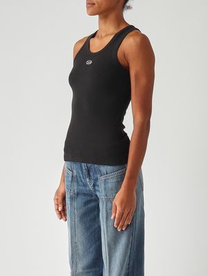 3. Haut femme T-Anki-Od en coton extensible Noir
