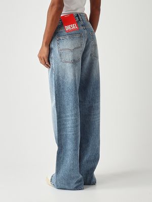 4. Vaqueros de mujer 1996 D Sire L.30 en denim de algodón Denim Claro