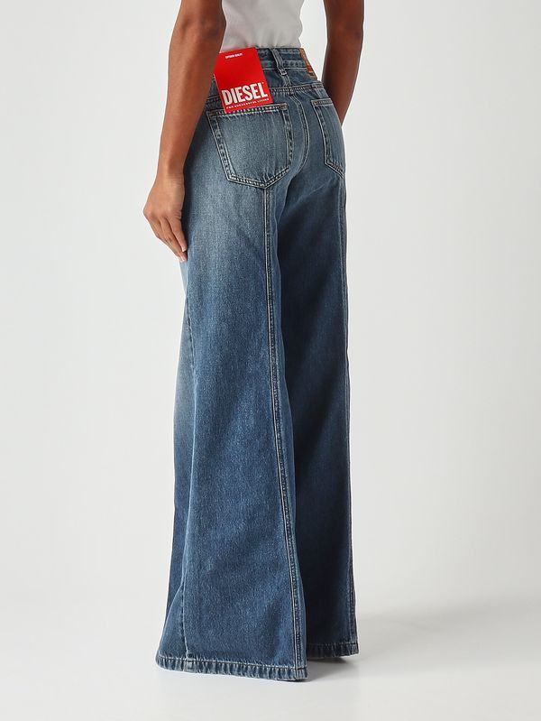 Diesel Women's D Akii L.32 cotton denim jeans - Vintage Denim