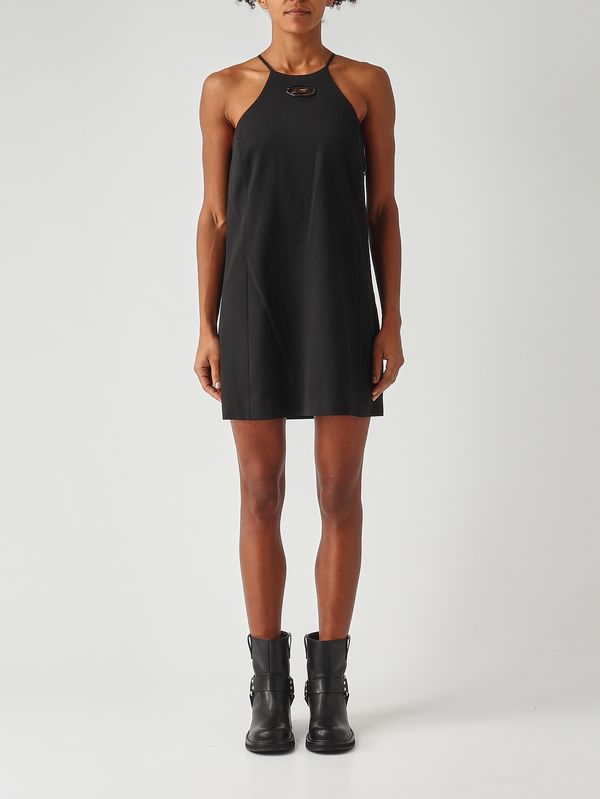 1. Abito donna D Elma in misto lana stretch Nero Diesel a200990phal