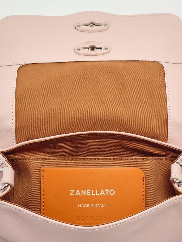 5. Borsa donna Postina Saeta baby in pelle Pink Ostrica Zanellato 0680101910000 b