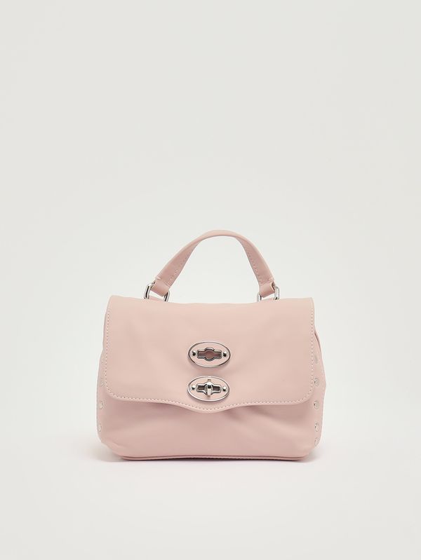 1. Borsa donna Postina Saeta baby in pelle Pink Ostrica Zanellato 0680101910000 b