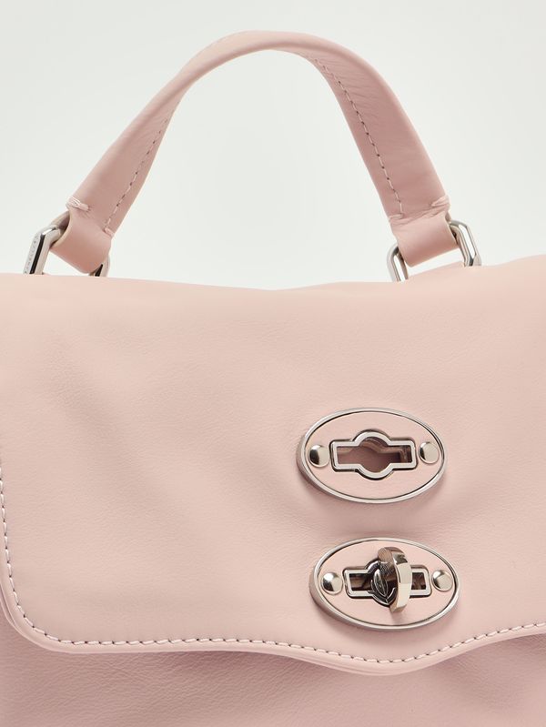 6. Borsa donna Postina Saeta baby in pelle Pink Ostrica Zanellato 0680101910000 b
