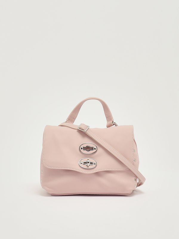 4. Borsa donna Postina Saeta baby in pelle Pink Ostrica Zanellato 0680101910000 b