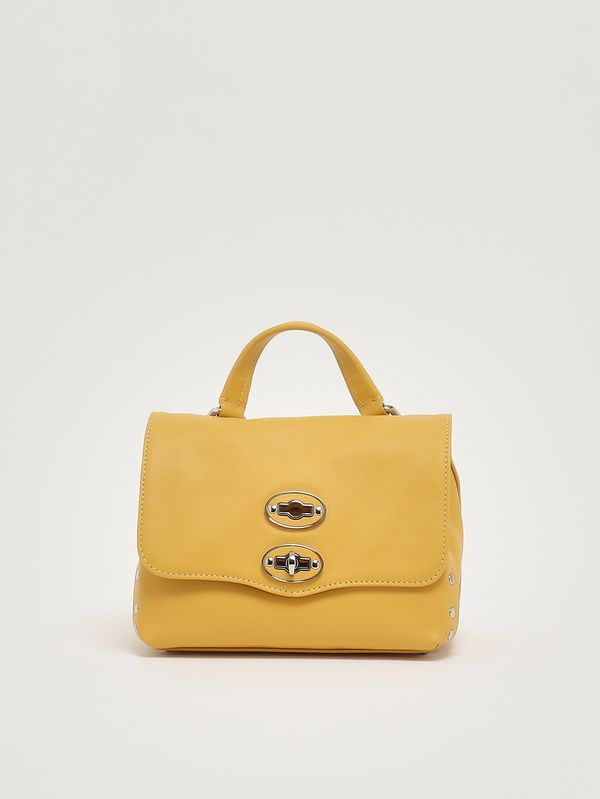 Sac femme Postina Saeta baby en cuir Sole jaune Zanellato