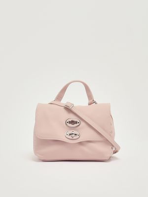 4. Borsa donna Postina Saeta baby in pelle Pink Ostrica