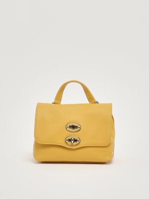 1. Sac femme Postina Saeta baby en cuir Sole jaune