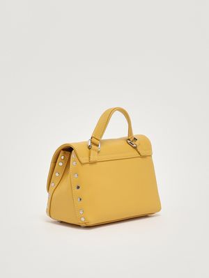 3. Sac femme Postina Saeta baby en cuir Sole jaune