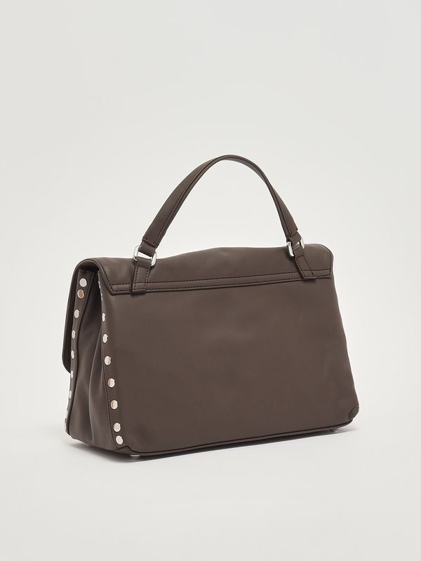 3. Borsa donna Postina Saeta S in pelle Brown Gianduiotto Zanellato 0680101910000 s