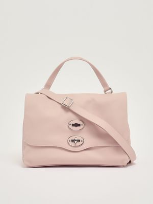 4. Sac femme Postina Saeta S en cuir Huître Rose