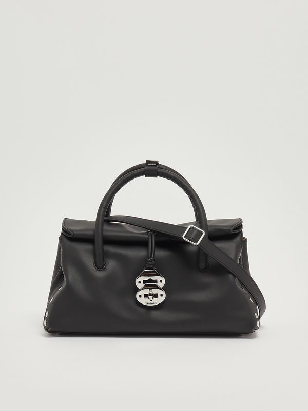 4. Bolso de mujer Dotta Saeta S de piel Pizarra negra Zanellato 0687501910000 s