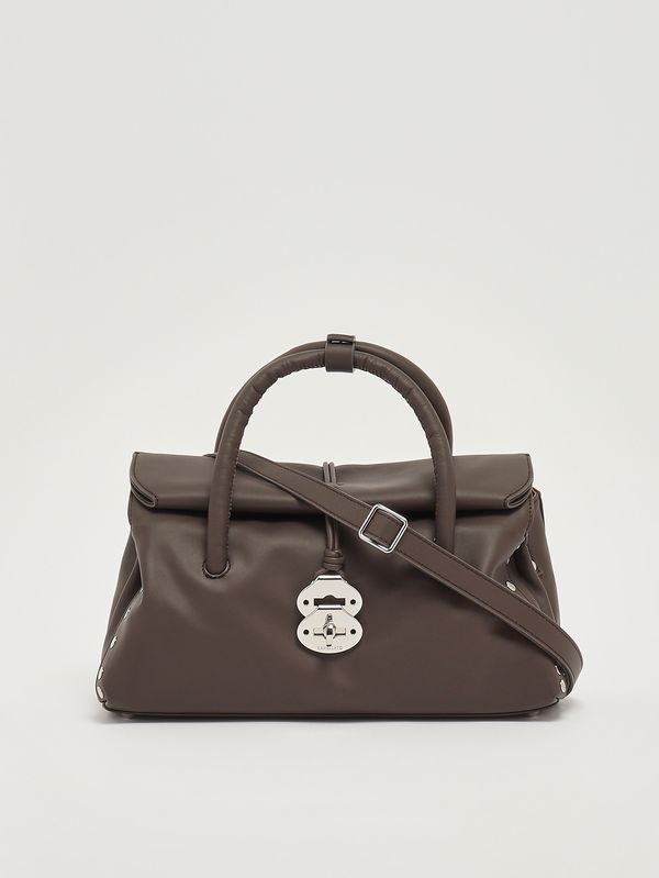 4. Sac femme Dotta Saeta S en cuir Marron Gianduiotto Zanellato 0687501910000 s