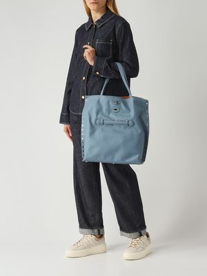 2. Damenhandtasche A' Spasso M aus Leder Eifriges Blau