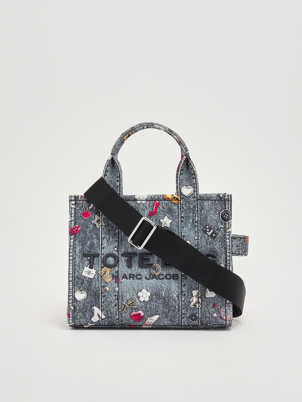 3. Women's The Small Tote bag in denim Multicolor Marc Jacobs 2r5htt034h02