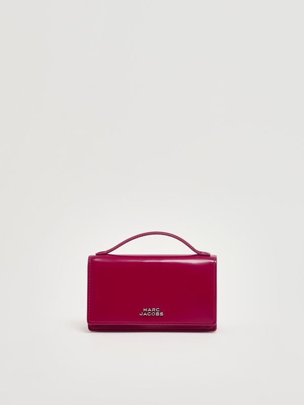 1. Sac The Mirror Mini Bag en cuir pour femme Lipgloss Pink Marc Jacobs 2r5smn030s01
