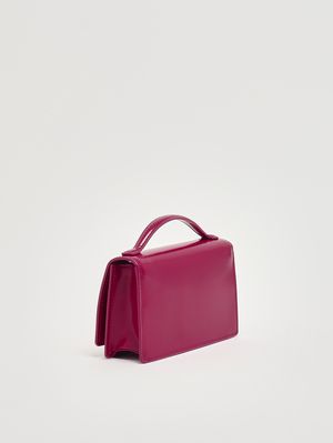 3. Sac The Mirror Mini Bag en cuir pour femme Lipgloss Pink