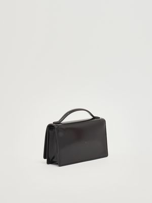 3. Women's The Mirror Mini Bag in leather Black