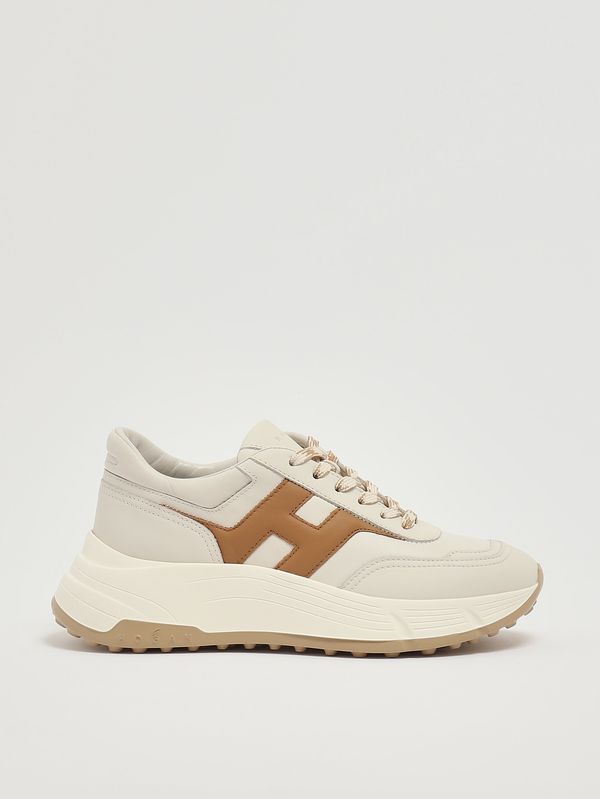 1. Damen-Sneaker H669 Hi-Fi aus Leder Butter-Leder Hogan hxw6690fr30uai