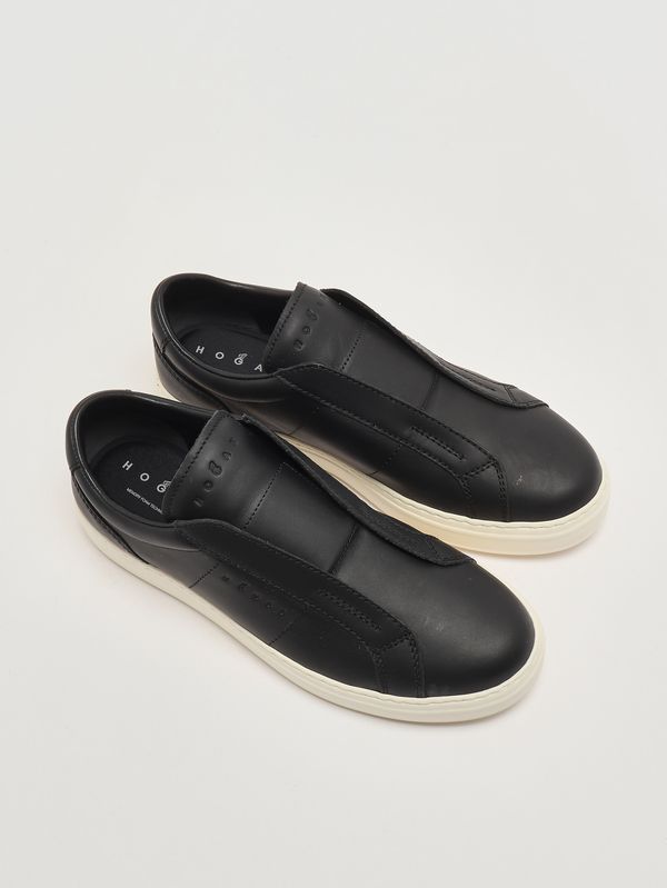 2. Zapatillas de hombre H-TV de piel Negro Hogan hxm6680fw600zl