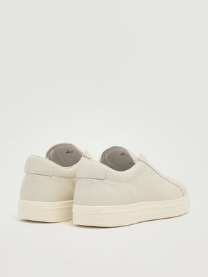 3. Baskets homme H-TV en cuir Yaourt
