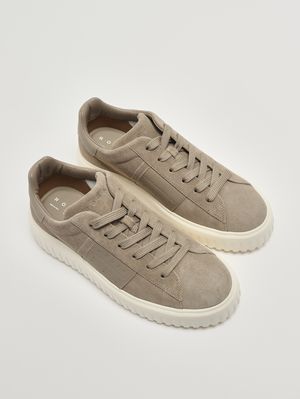 2. Zapatillas de hombre H-Stripes de piel Tórtola