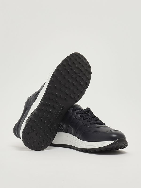 4. Herren-Sneaker Hyperlight aus Leder Marine Hogan hxm5630fr30le9