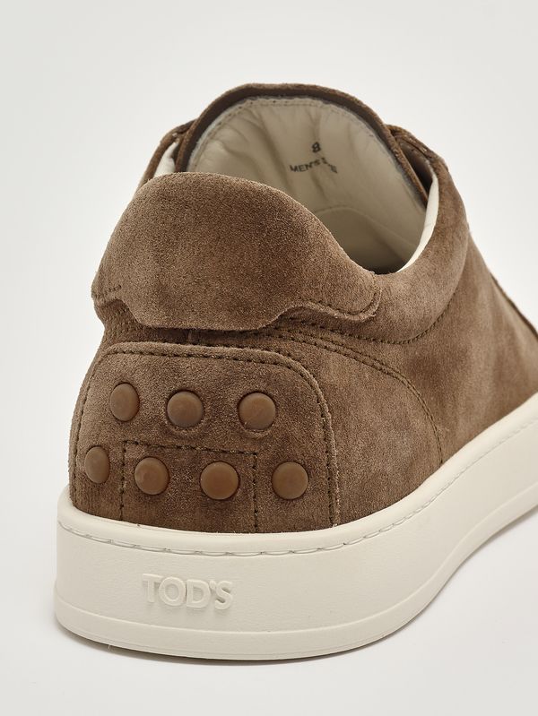 5. Sneakers uomo in pelle scamosciata Noce Moscata Tod's xxm04l0hz40re0