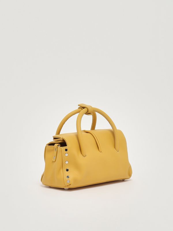 2. Damenhandtasche Dotta Saeta Baby aus Nappaleder Yellow Sole Zanellato 0687501910000 b