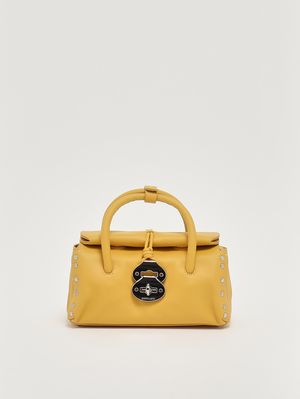1. Damenhandtasche Dotta Saeta Baby aus Nappaleder Yellow Sole