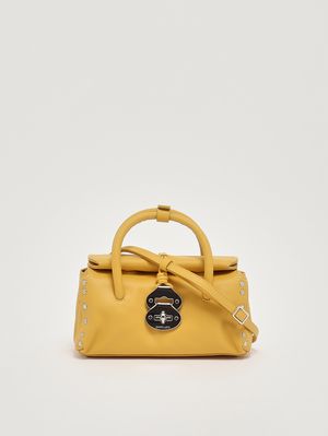 4. Damenhandtasche Dotta Saeta Baby aus Nappaleder Yellow Sole