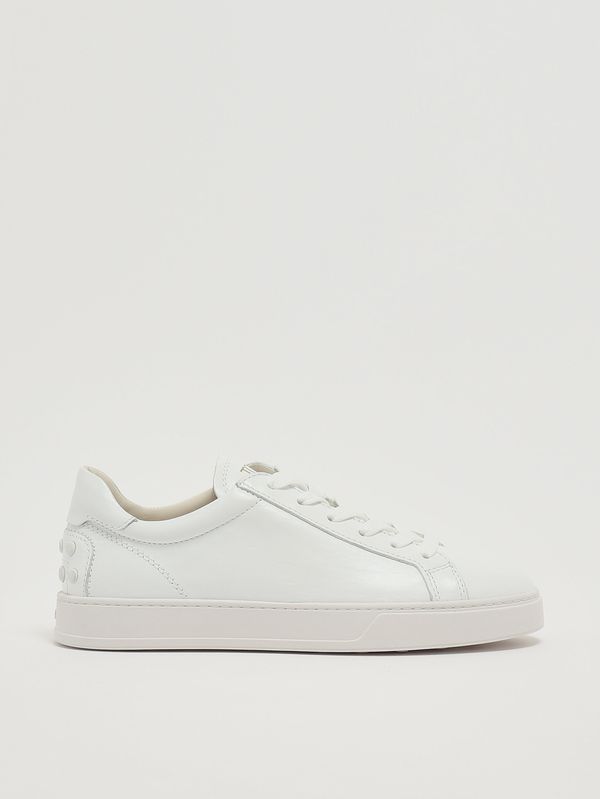 1. Women's leather sneakers Optical White Tod's xxw04l0hz40jus