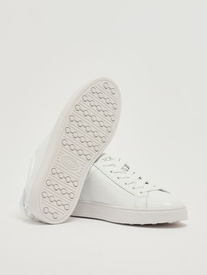 4. Women's leather sneakers Optical White