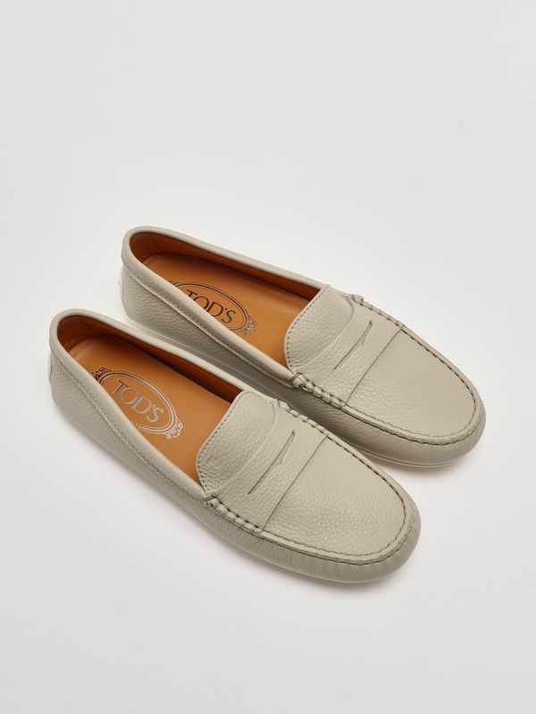 2. Women's leather Gommino loafer Mastic Tod's xxw10l00010uug
